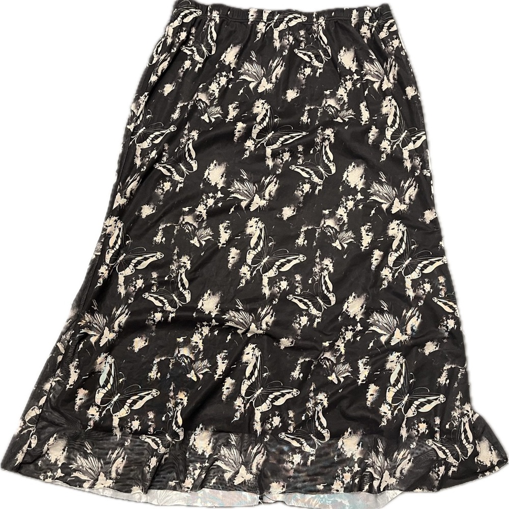 Whimsigoth Butterfly Ankle-length skirt